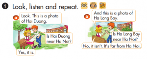tiếng Anh lớp 3 unit lesson