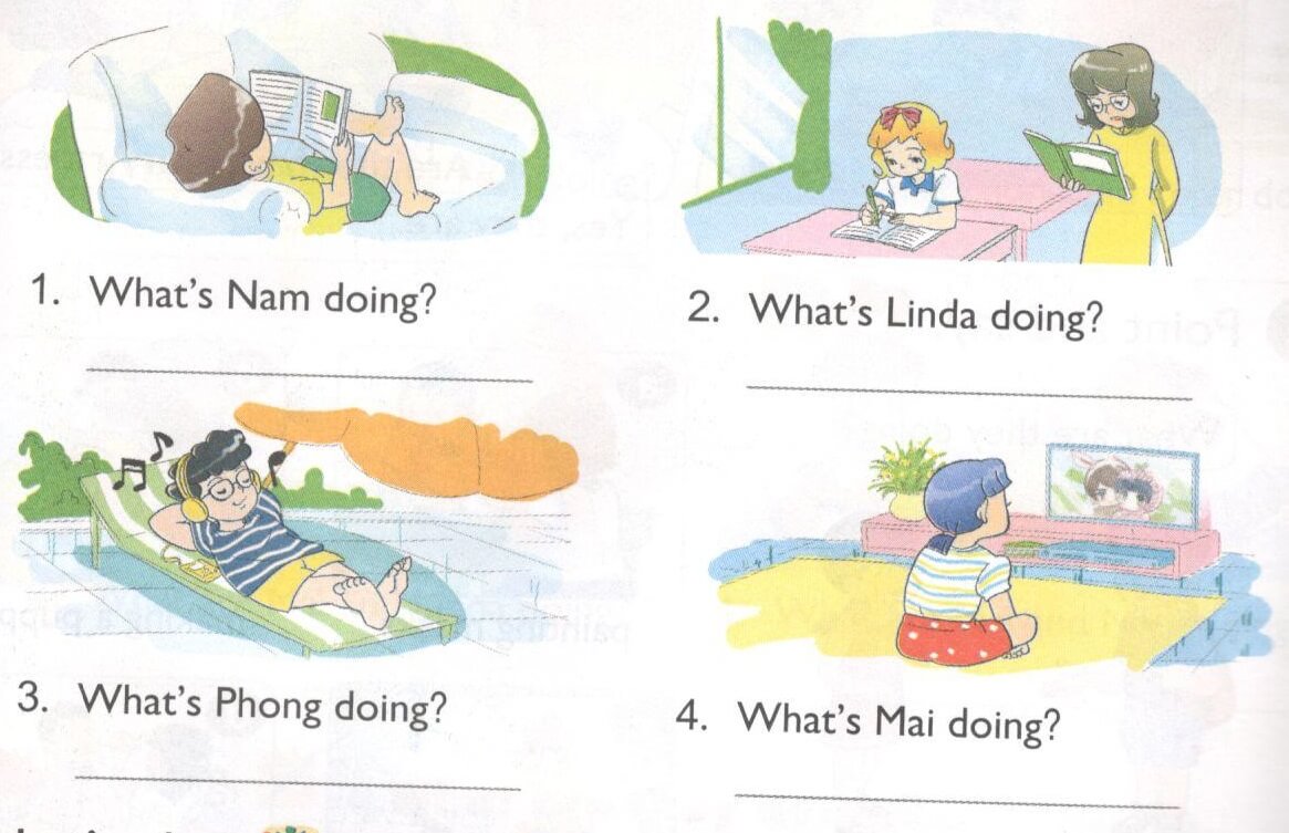 tiếng Anh lớp 4 unit 9 lesson 1
